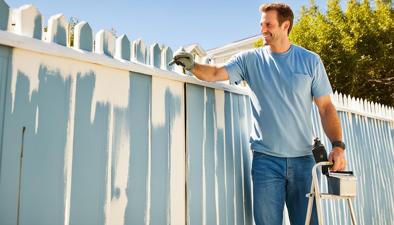 Home's Exterior with Fresh Paint