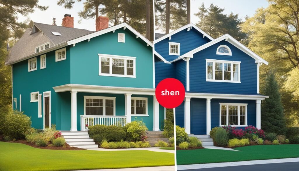exterior paint sheen guide